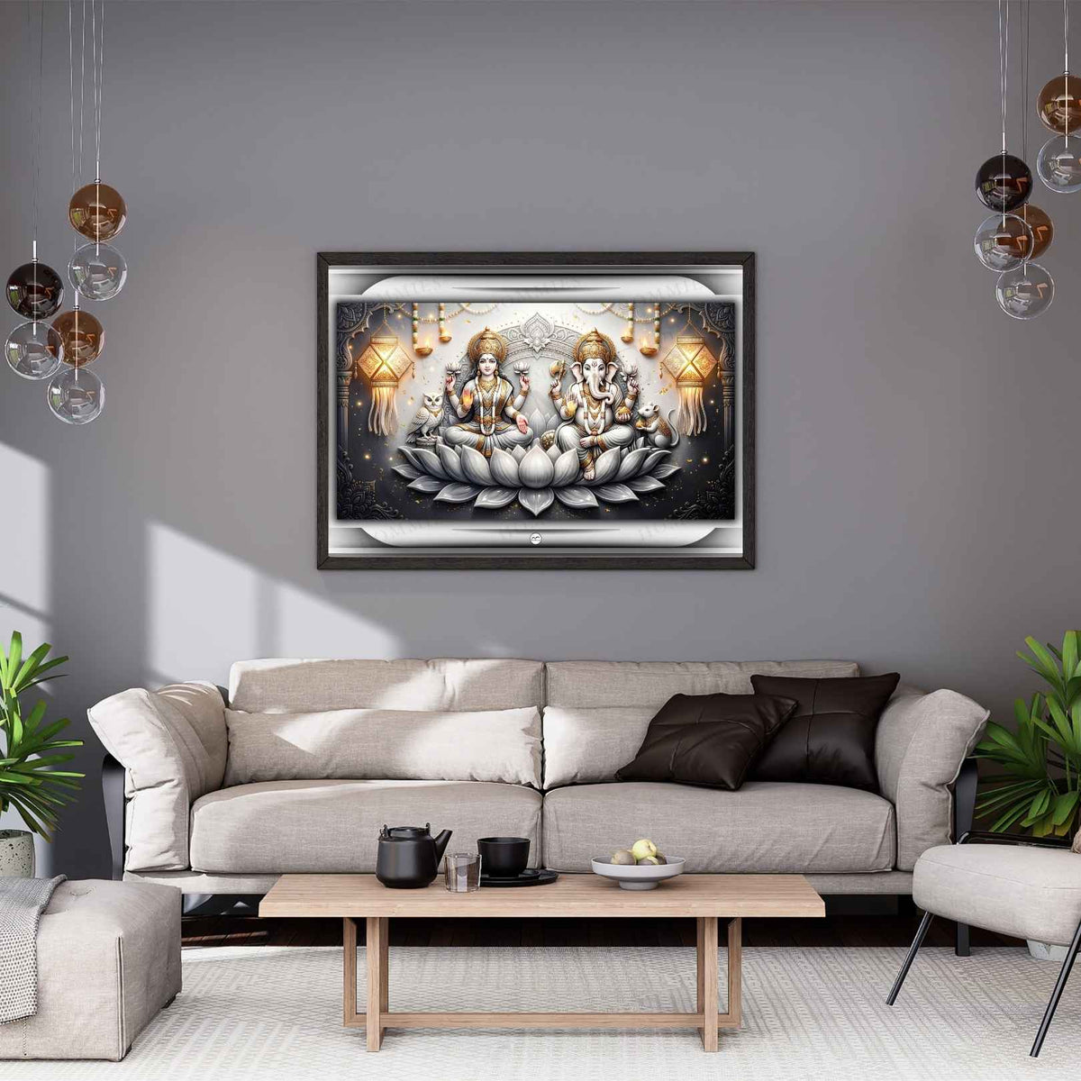 Shield of Faith | Lakshmi Ganesh Print