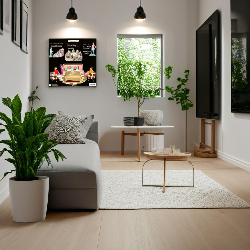 Hommies Premium Art Print (FREE 90 Days Challenge Cards)