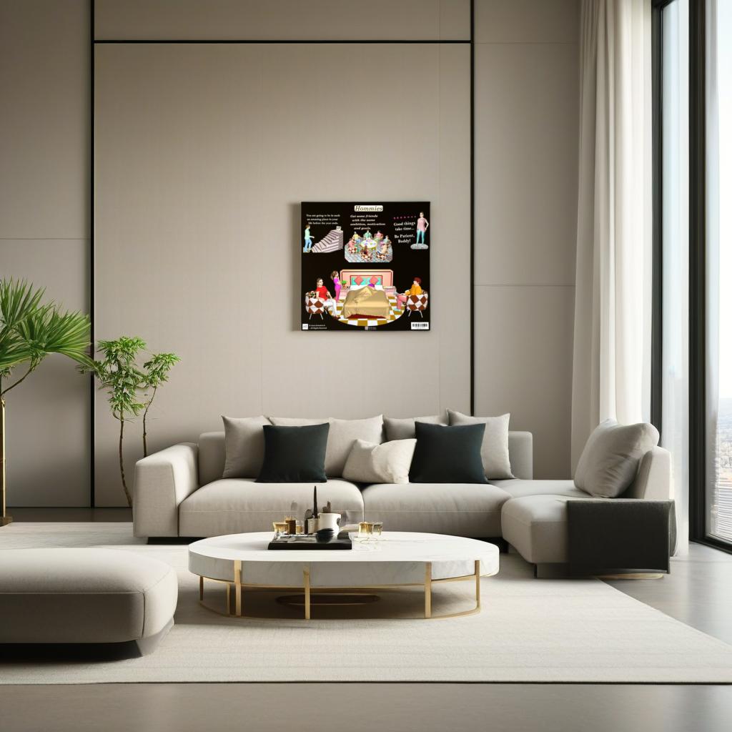 Hommies Premium Art Print (FREE 90 Days Challenge Cards)