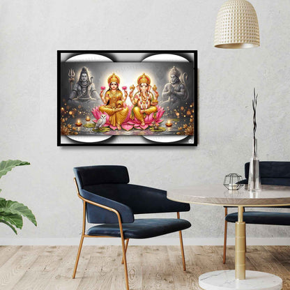Eternal Grace | Lakshmi Ganesh Print
