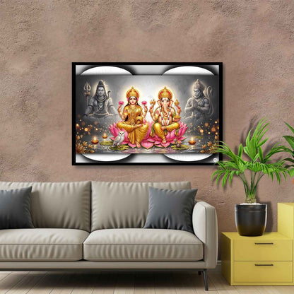 Eternal Grace | Lakshmi Ganesh Print