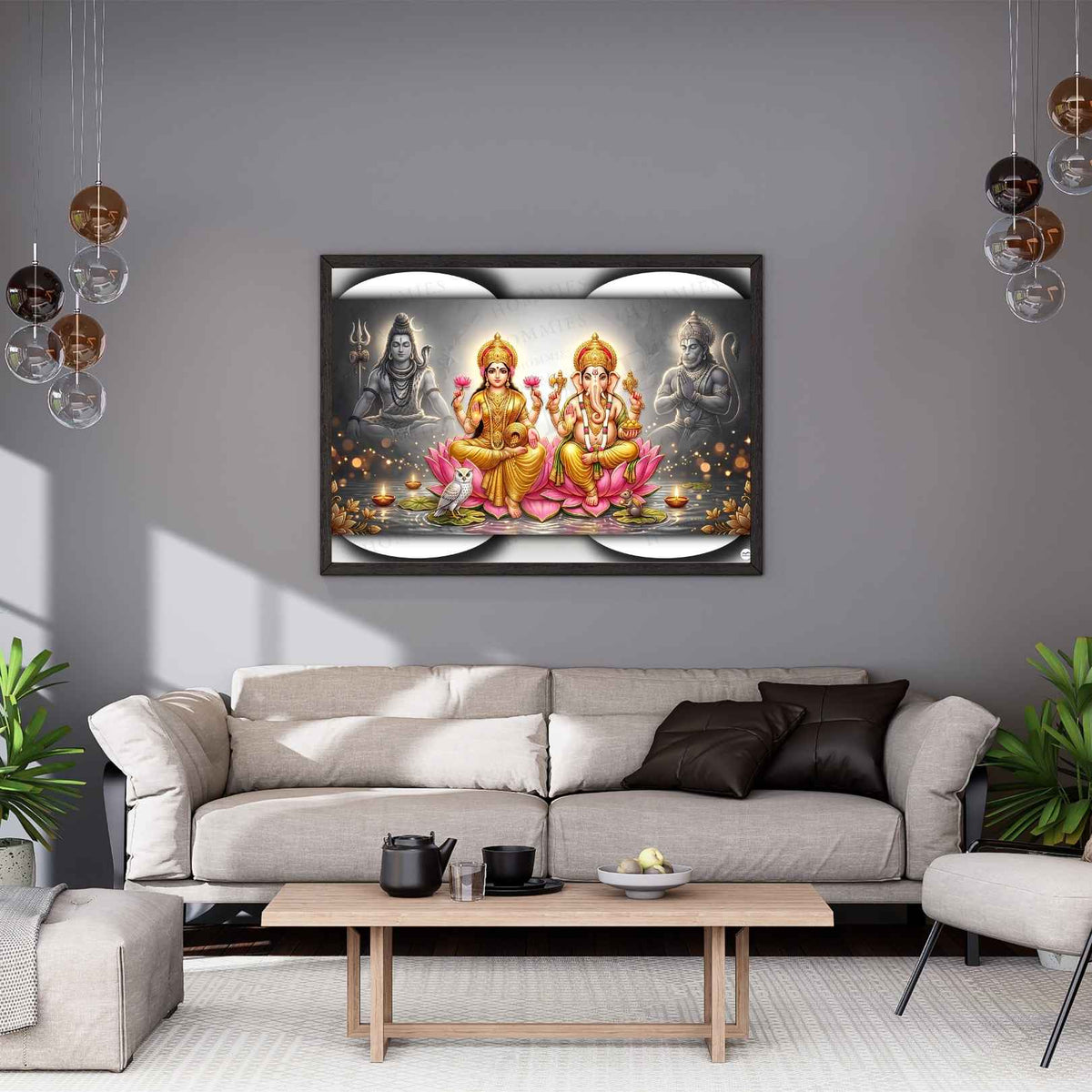 Eternal Grace | Lakshmi Ganesh Print