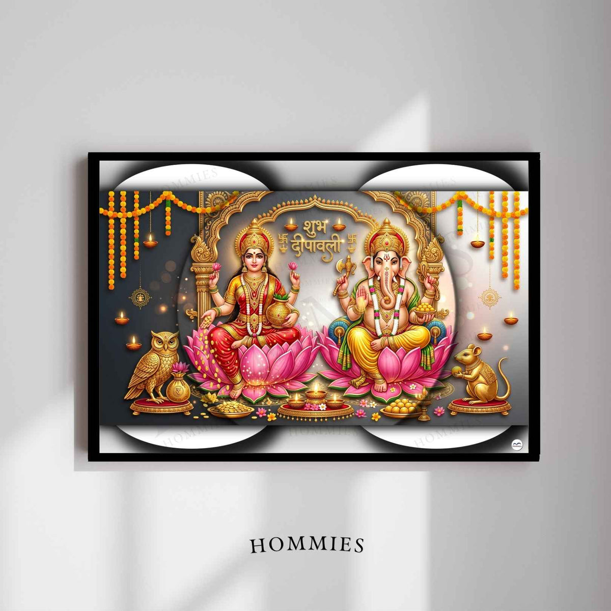 Graceful Foundations | Lakshmi Ganesh Print