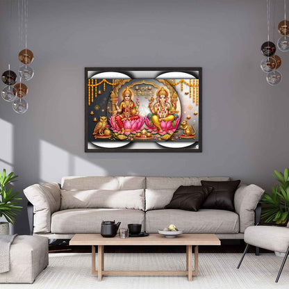 Graceful Foundations | Lakshmi Ganesh Print