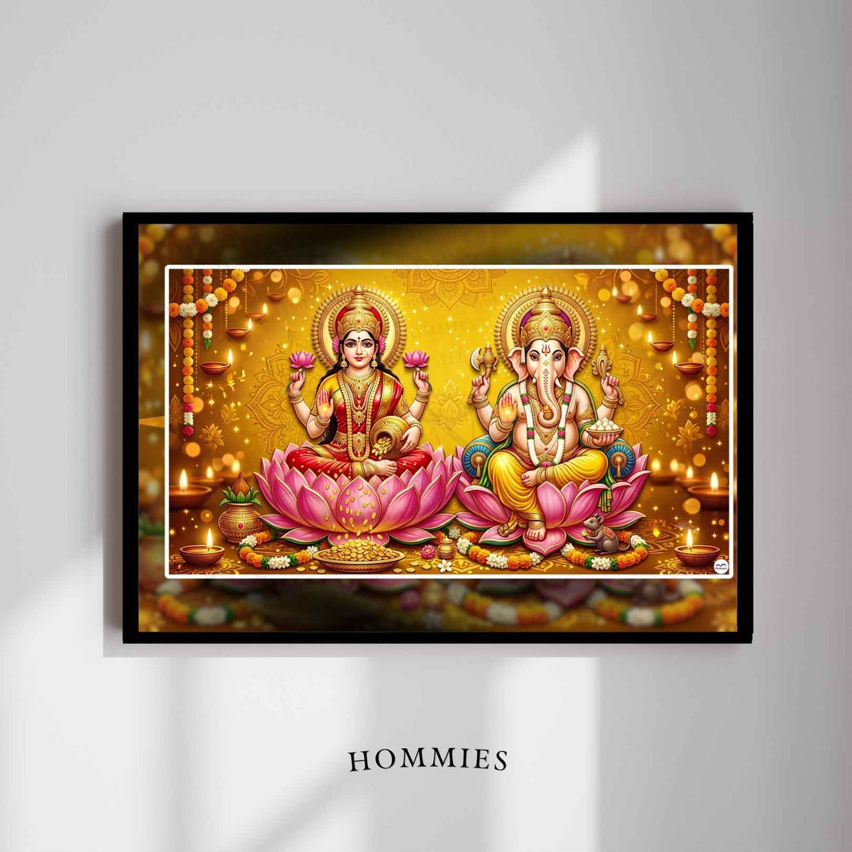 Remover of Obstacles | Lakshmi Ganesh Print