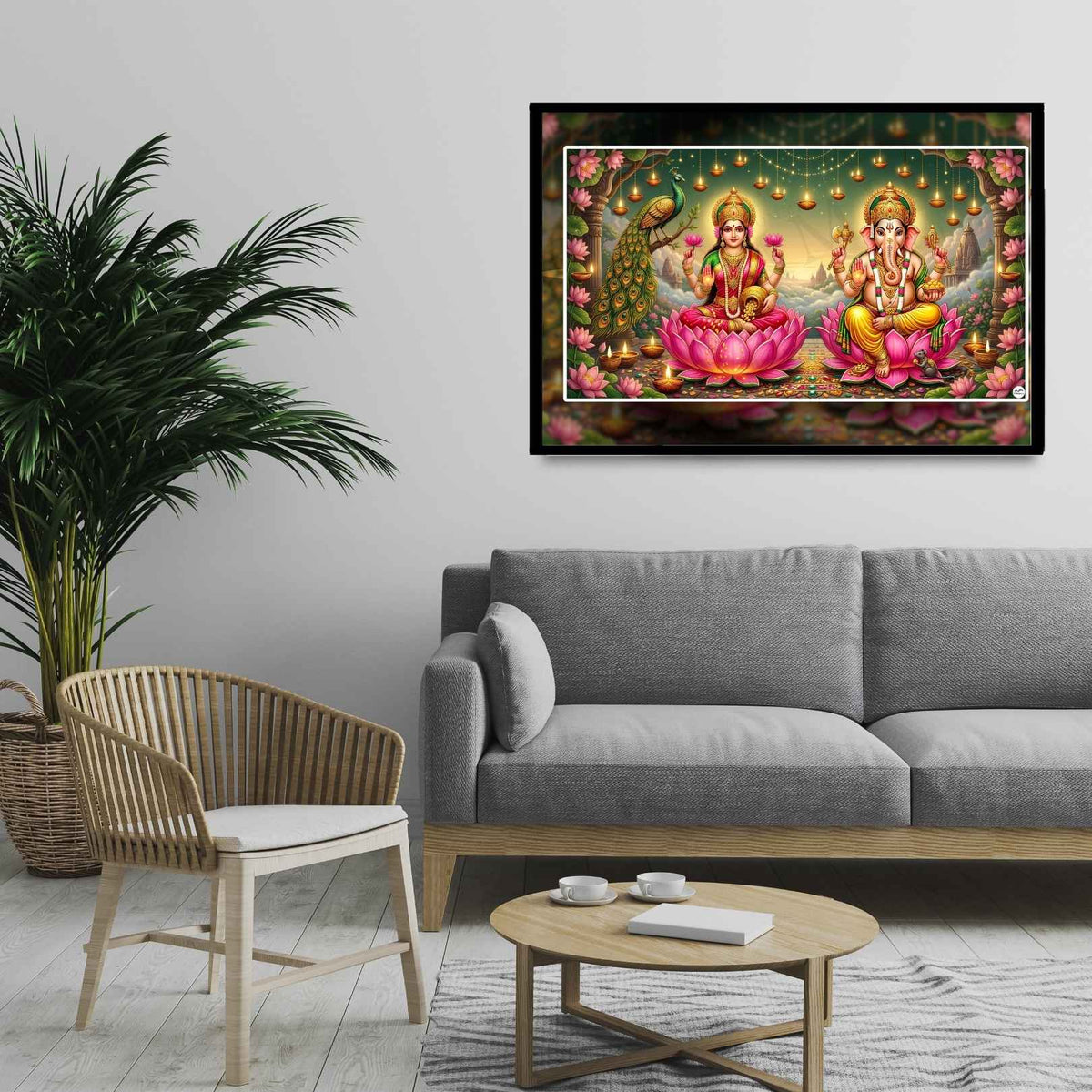Temple Horizon | Lakshmi Ganesh Print