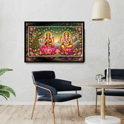 Temple Horizon | Lakshmi Ganesh Print