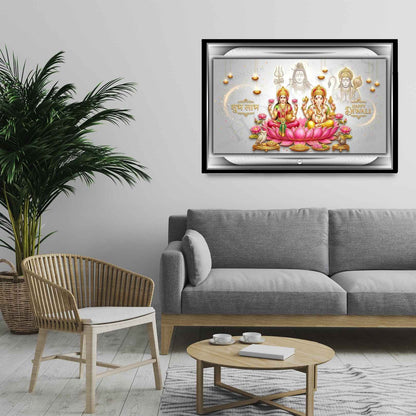 Festival of Lights | Laxmi Ganesh Print