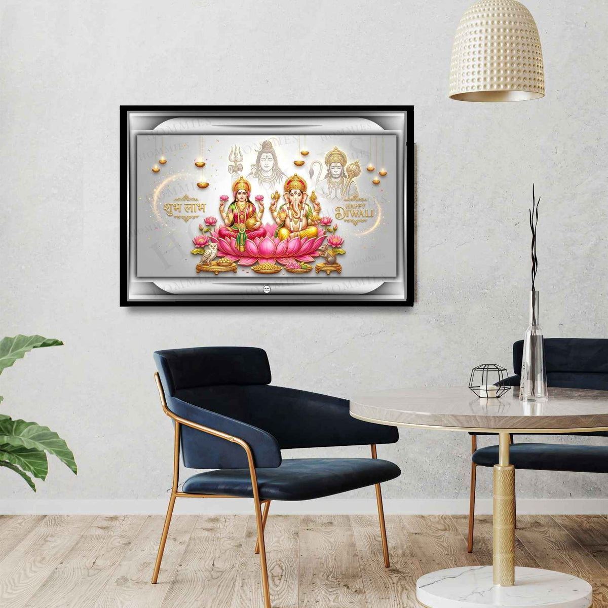 Festival of Lights | Laxmi Ganesh Print