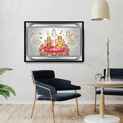 Festival of Lights | Laxmi Ganesh Print
