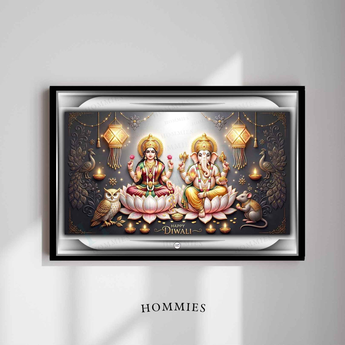 Night of Lights | Lakshmi Ganesh Print
