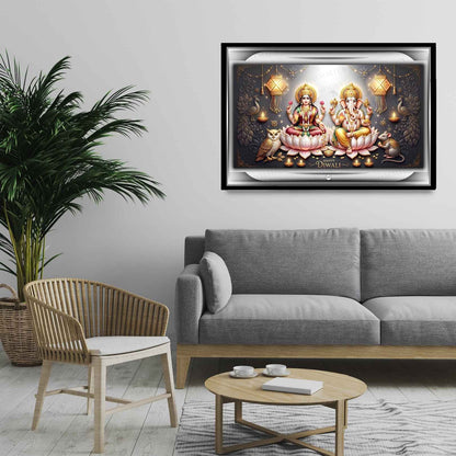 Night of Lights | Lakshmi Ganesh Print