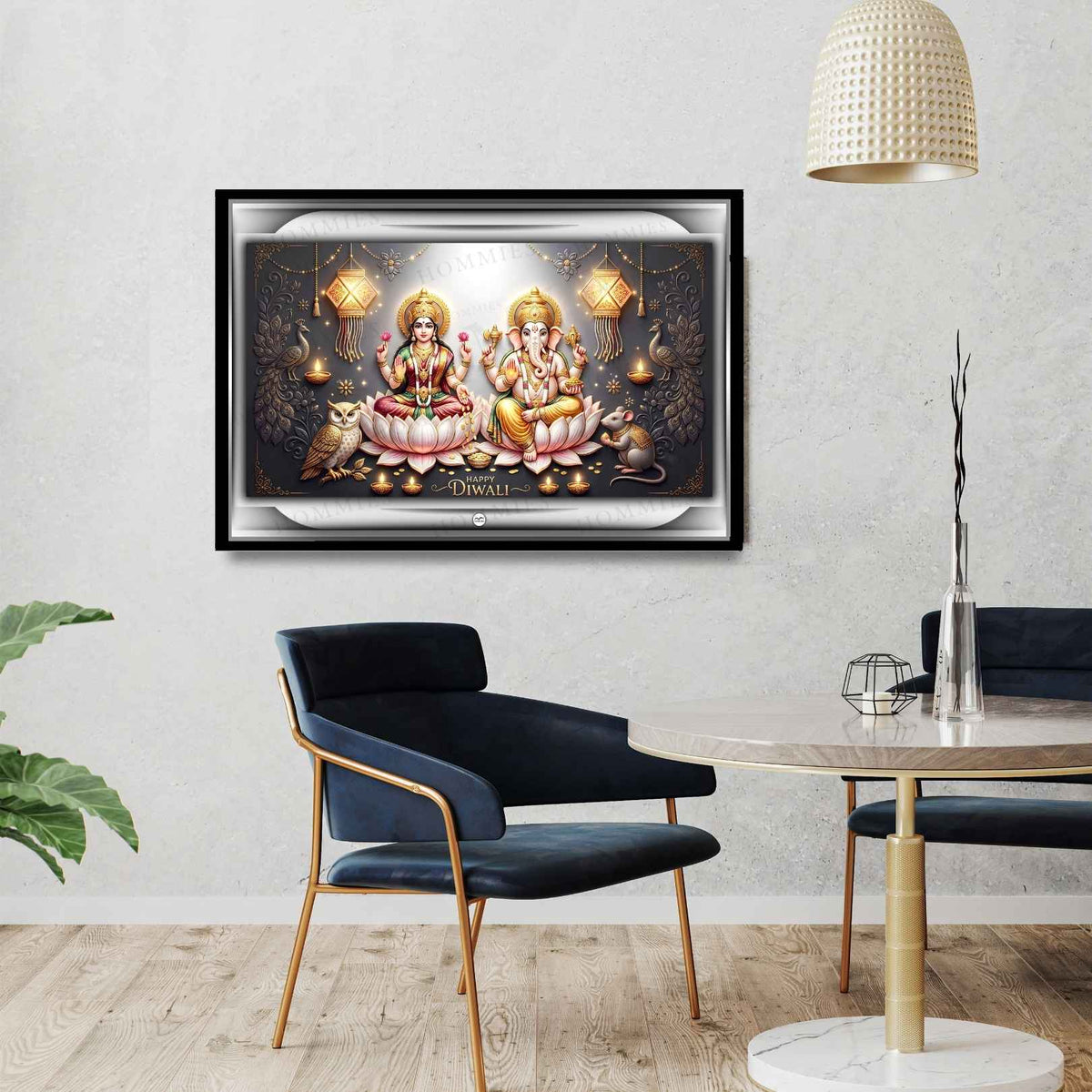 Night of Lights | Lakshmi Ganesh Print