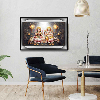 Night of Lights | Lakshmi Ganesh Print