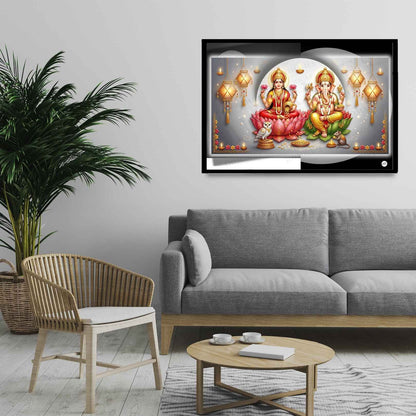 Home of Blessings | Lakshmi Ganesh Print