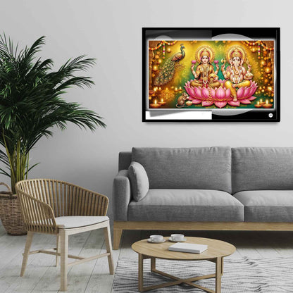 Shubh Aagman | Lakshmi Ganesh Print