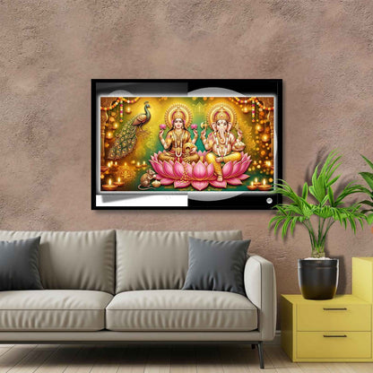 Shubh Aagman | Lakshmi Ganesh Print