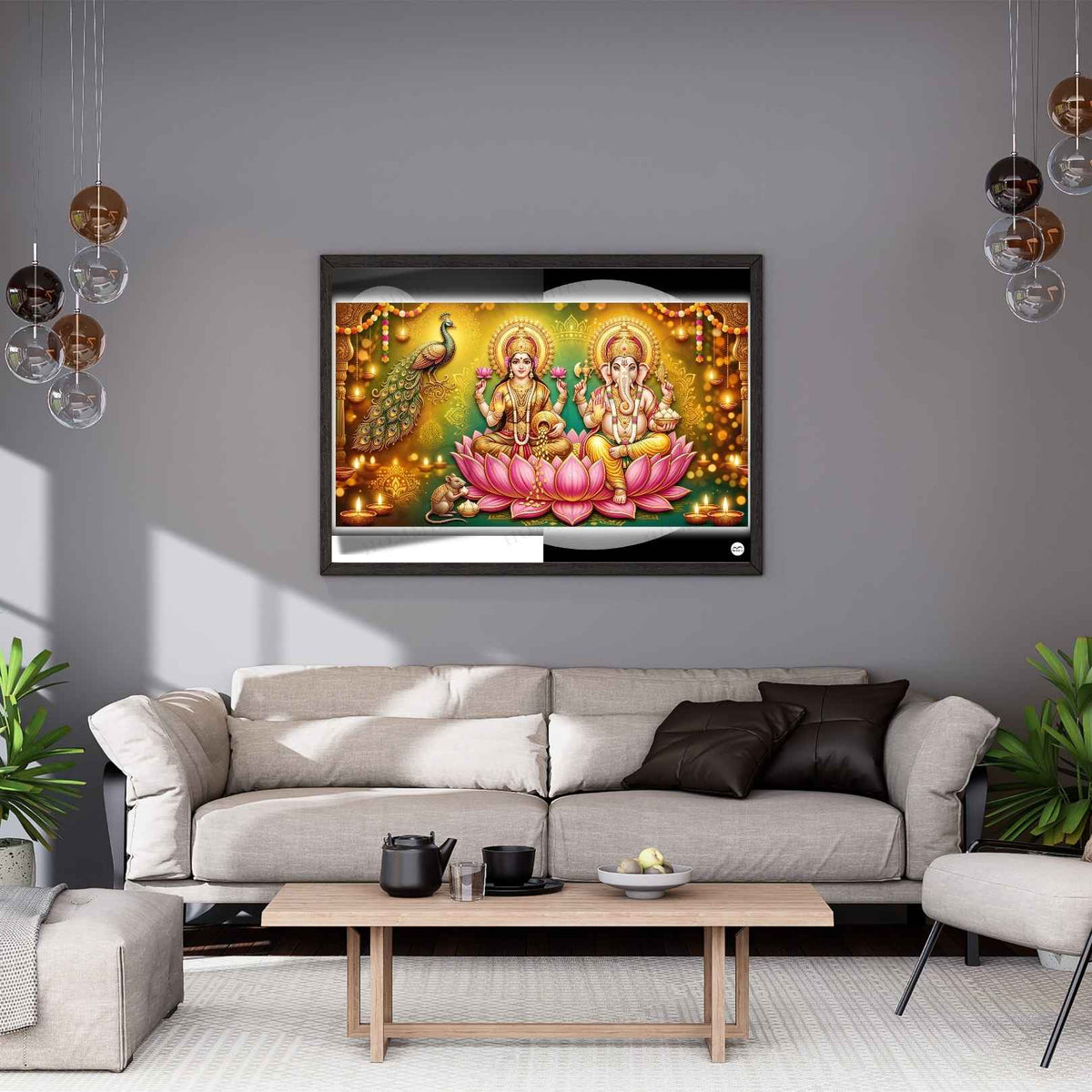 Shubh Aagman | Lakshmi Ganesh Print