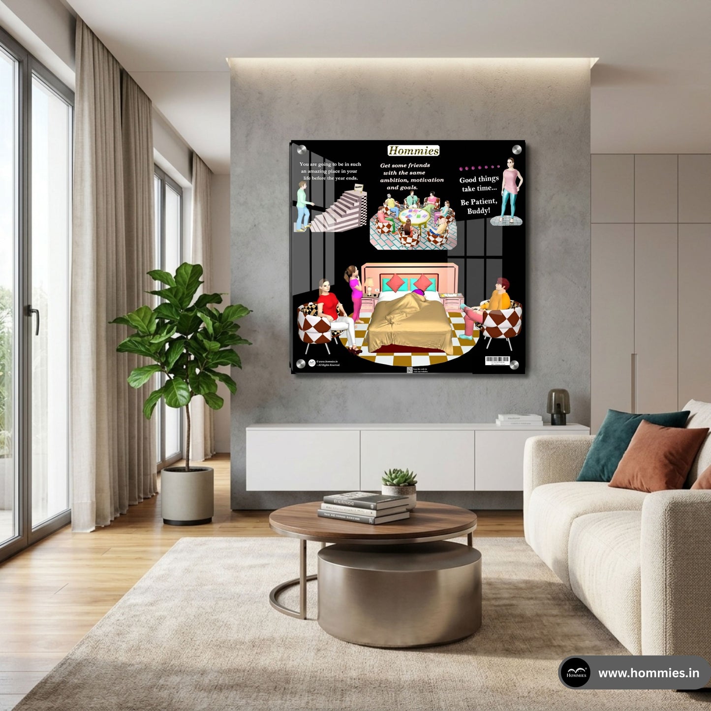 Life in Fragments | Hommies Premium Acrylic Print