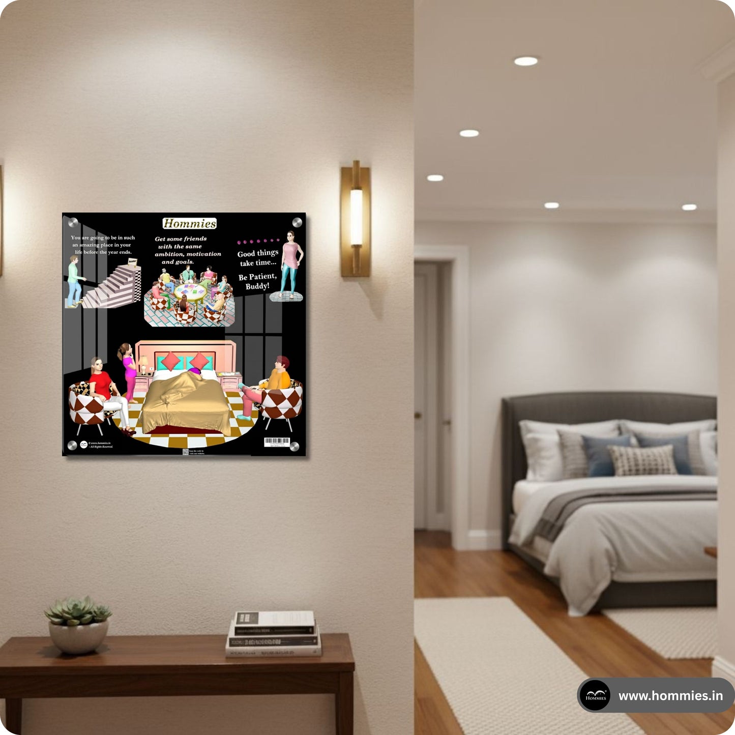 Life in Fragments | Hommies Premium Acrylic Print