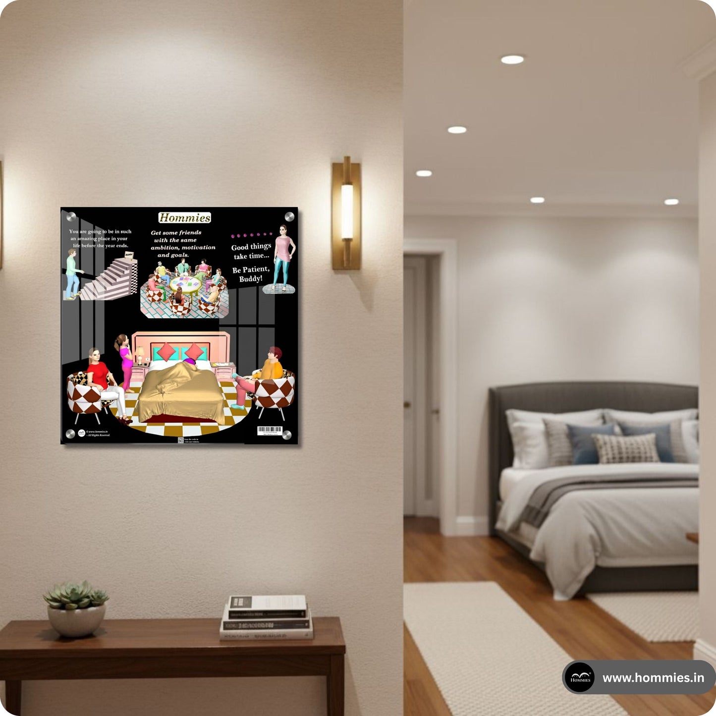 Life in Fragments | Hommies Premium Acrylic Print