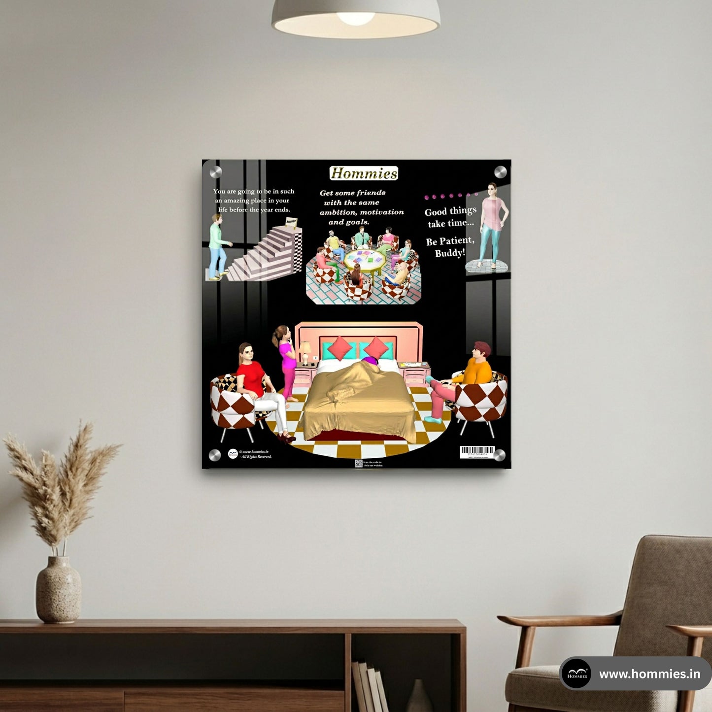 Life in Fragments | Hommies Premium Acrylic Print